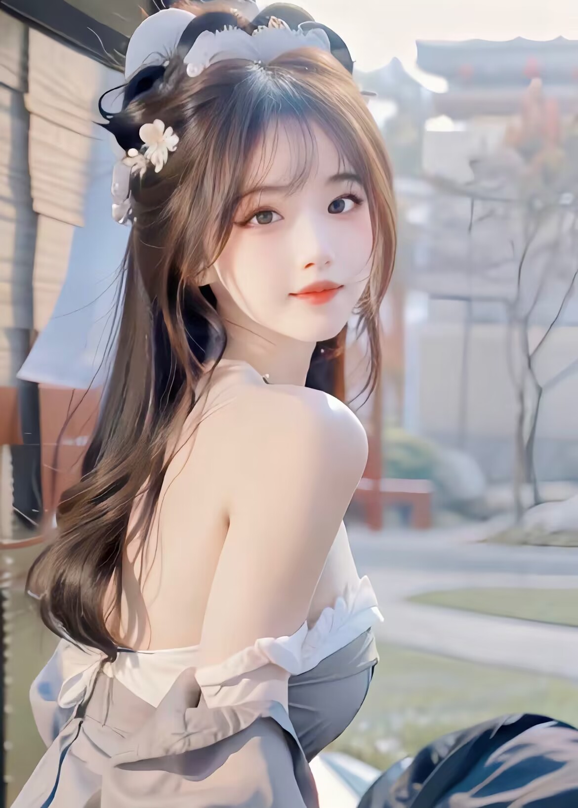 蓝蓝的天